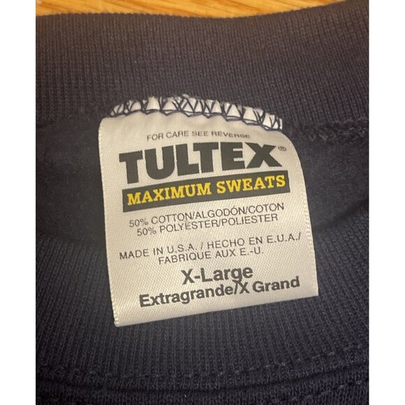 Vintage 90s XL Syracuse University New York Orangemen Crewneck Sweatshirt USA - Picture 6 of 7